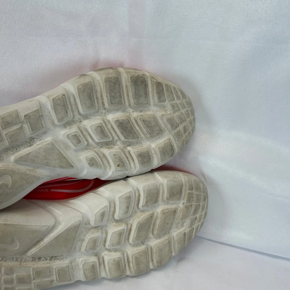 Nike Flex Runner 2 Kids 2.5Y University Red Blue Running Shoes DJ6040-601